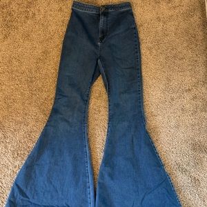 Free People bell bottom jeans